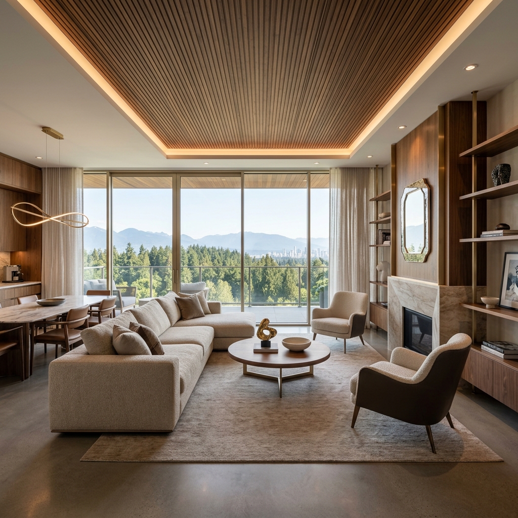 Luxury Open-Plan Living Room Design